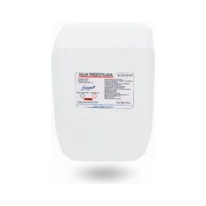 Agua Tridestilada